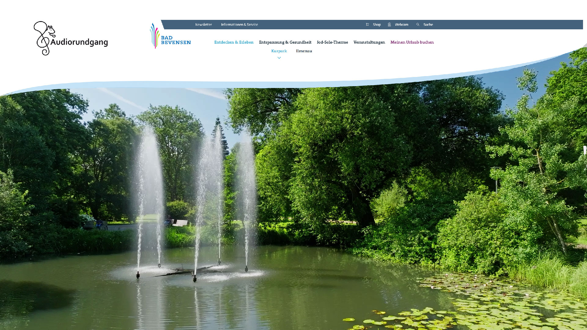 Audiorundgang durch den Kurpark Bad Bevensen